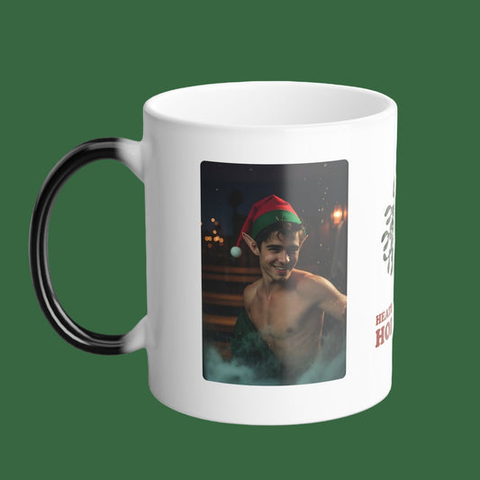 Peeking at The Steamy Window (Elf Surprised)