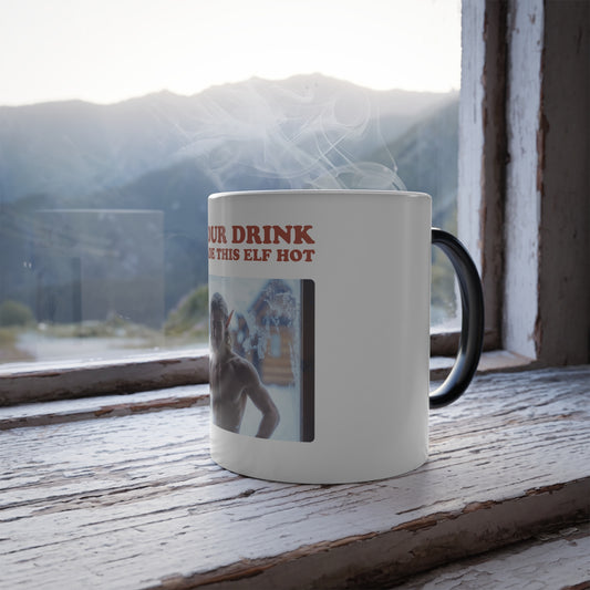 Elf At The Window (Smirking Shadow)