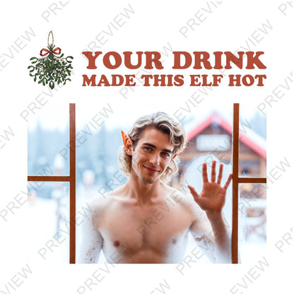 Elf At The Window (Smiling Warmth)