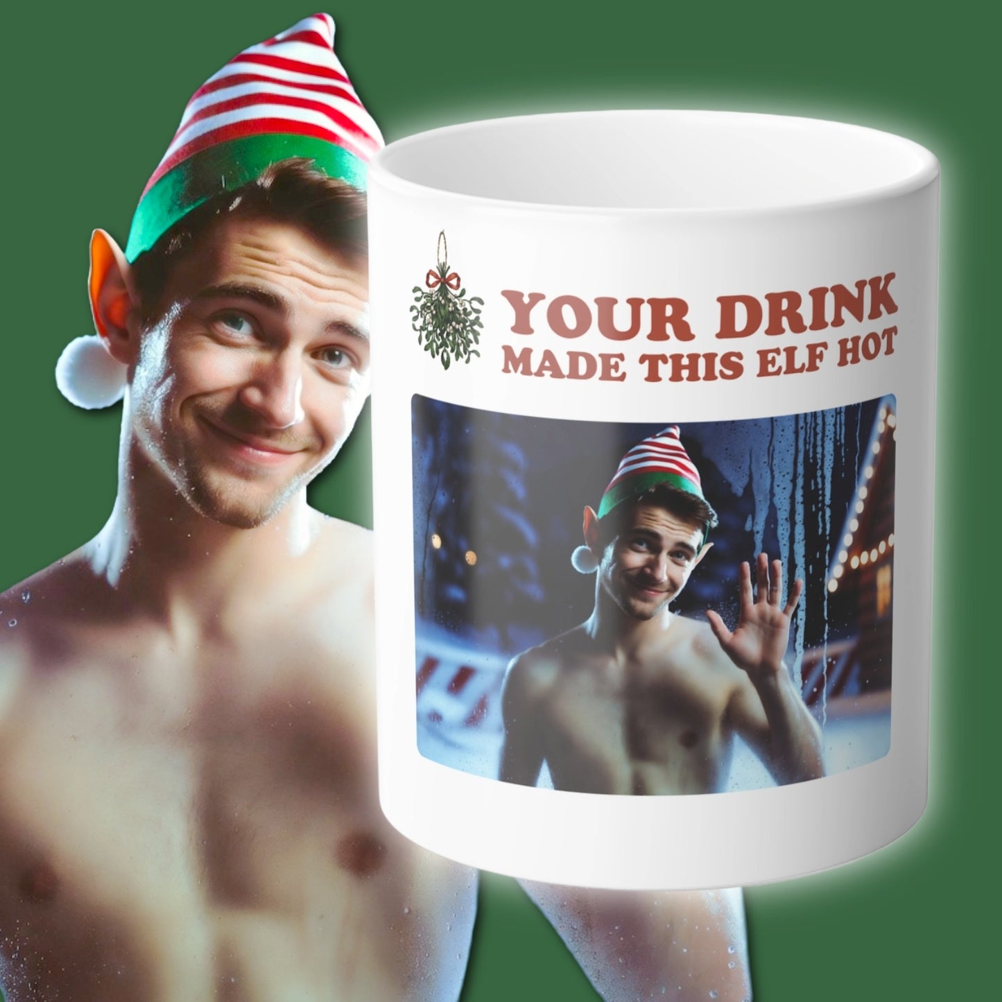 Elf At The Window (Evening Playful)